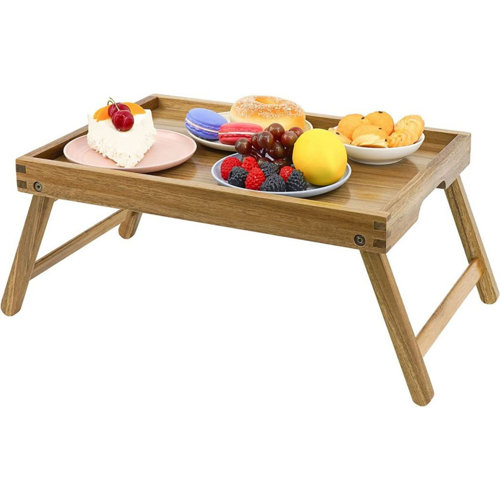 Rosalind Wheeler Cristofher Breakfast Tray Wayfair.co.uk